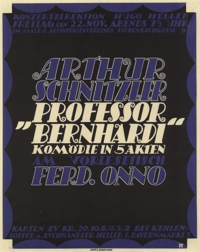 Plakat Prof Bernhardi