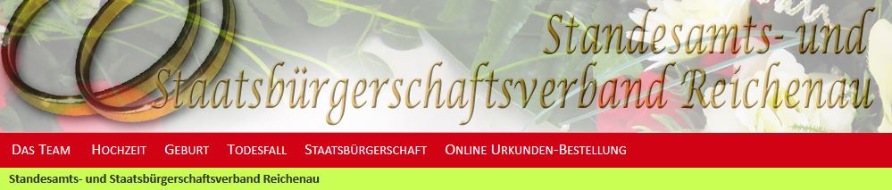 Zur Website Standesamtsverband Reichenau an der Rax